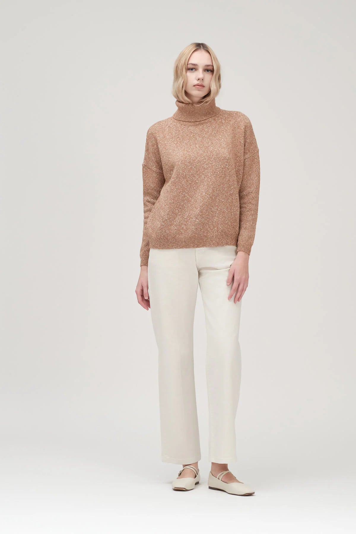 PANTALONE PALAZZO BULL WHITE WISE