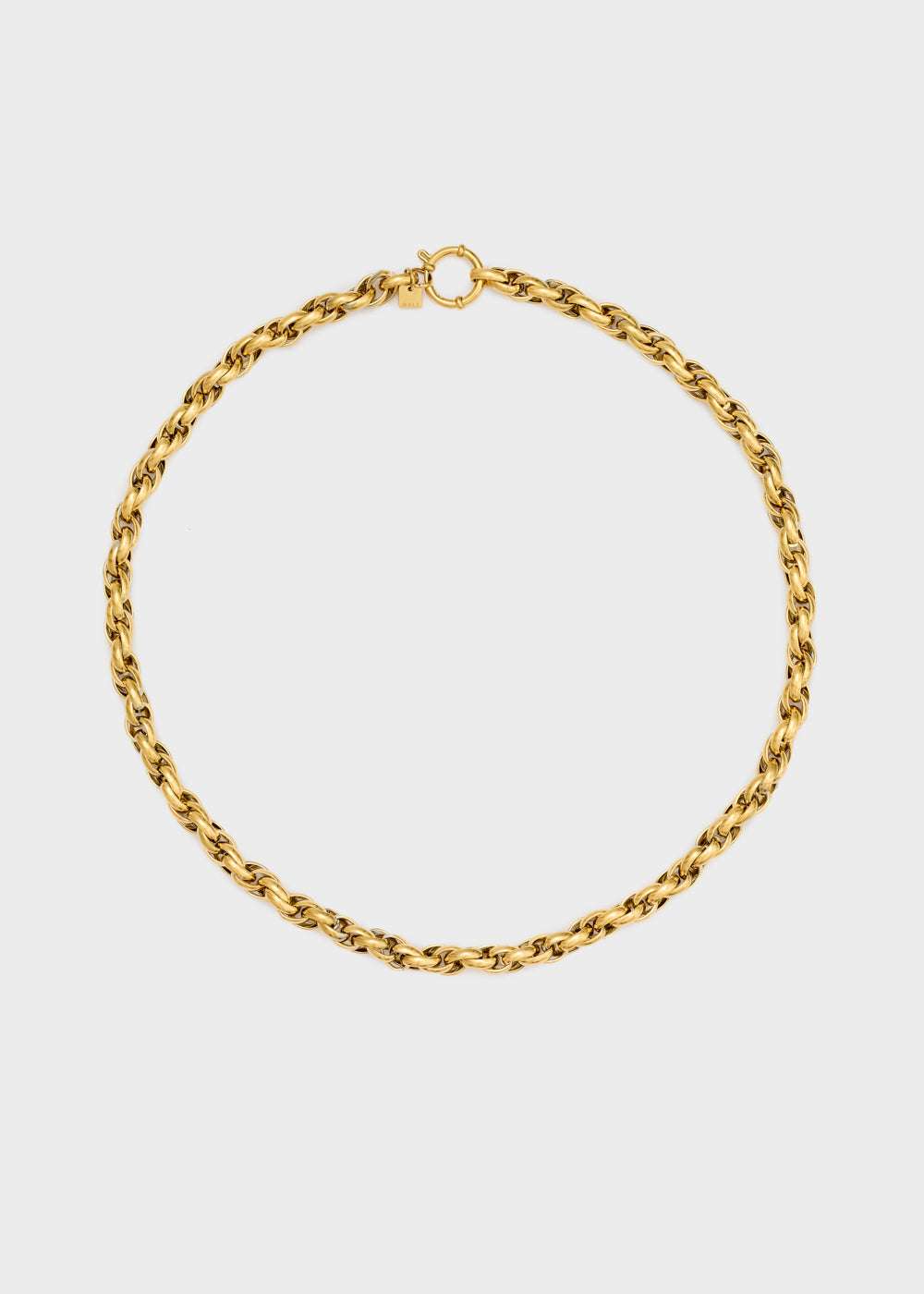 COLLANA BIG CHAIN ACC. INOS. PLA. ORO 18 NALÌ
