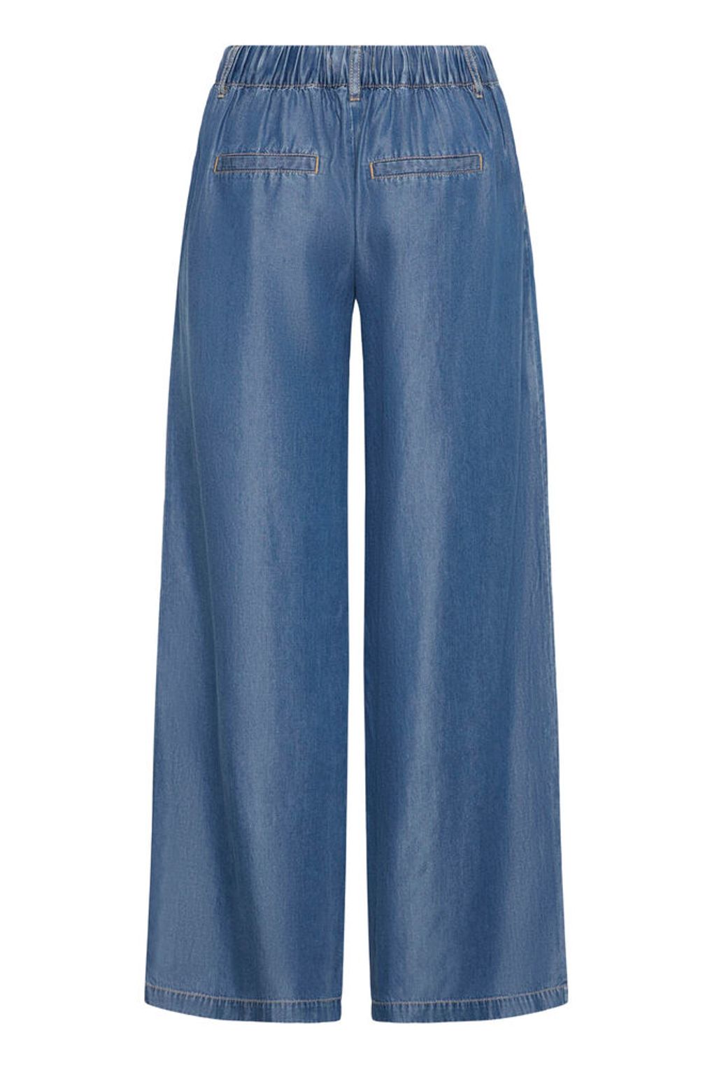 PANTALONI WIDE-LEG LYOCELL  BYKOSMO B.YUONG