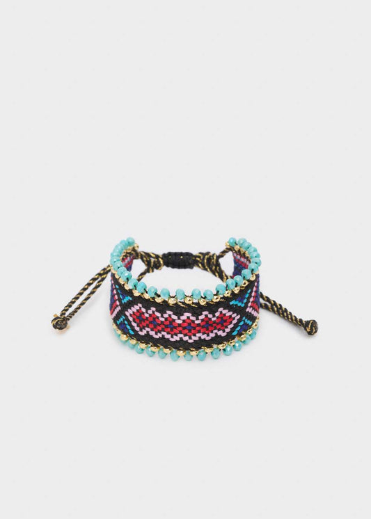 BRACCIALE  ATLAS INTRECCIATO NERO NALÌ