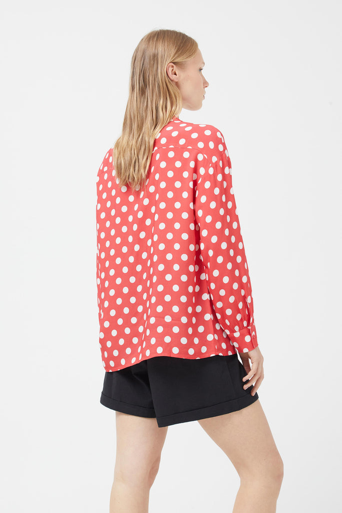 CAMICIA ROSSO A POIS COMPANIA FANTASTICA