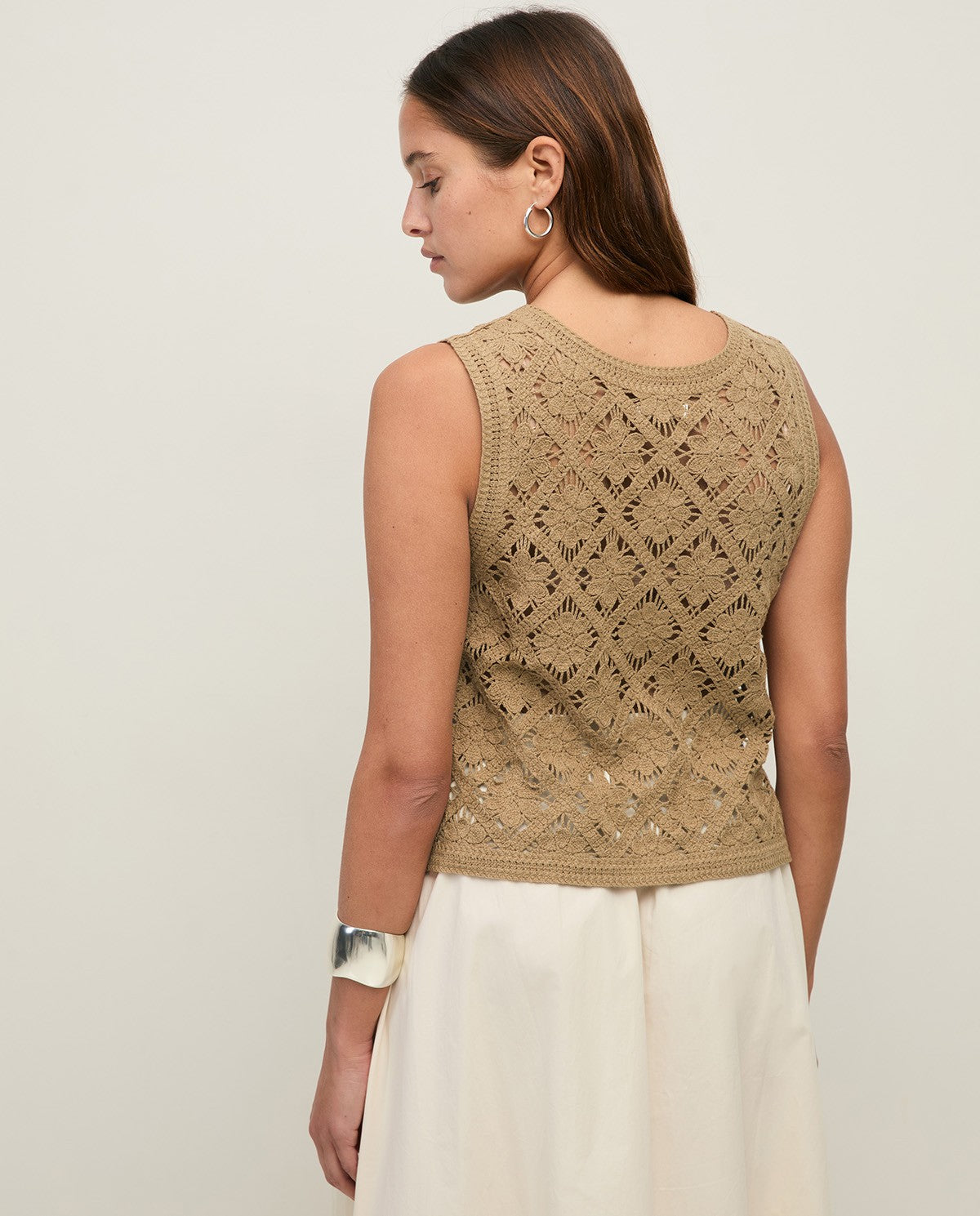 GILET CROCHE COLONIALE YERSE