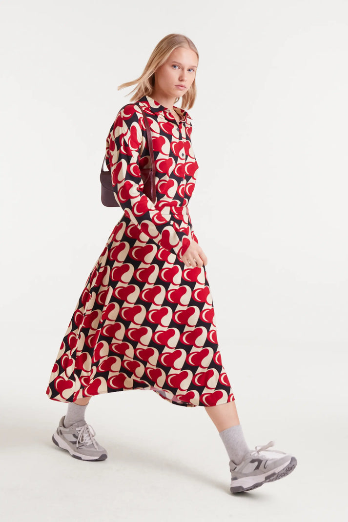 CAMICIA STAMPA HEART ATTACK COMPANIA FANTASTICA