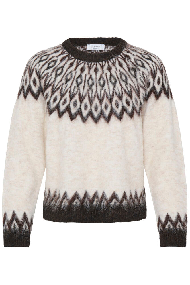 MAGLIA NORVEGESE BIRCH JAVA FAIR ISLAND BYMILOU B.YOUNG