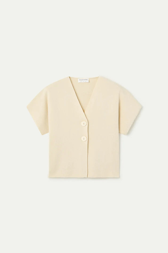 CARDIGAN MEZZA MANICA BEIGE COMPANIA FANTASTICA