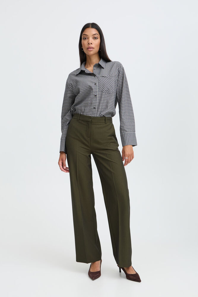 PANTALONE BYDANTA WIDE LEG b.young
