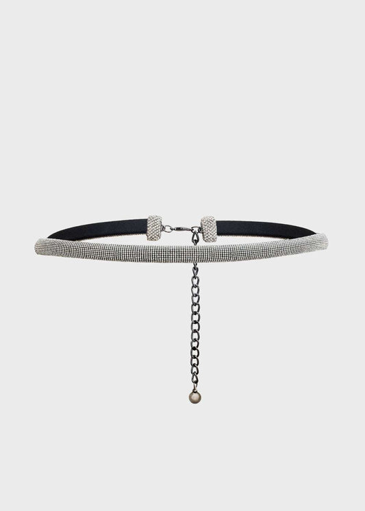 CINTURA CRYSTAL PIETRE ARGENTO NALÌ