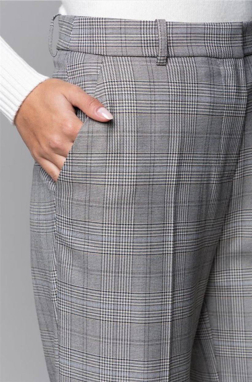 PANTALONI STRAIGHT PRINCIPE DI GALLES GIRGIO KAOS