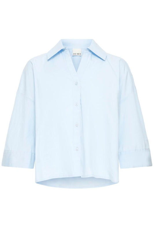 CAMICIA CROPPED IHLUANNE SH AZZURRA ICHI