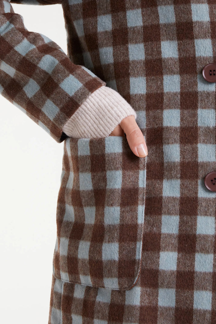 CAPPOTTO SCOZZESE MARRONE COMPANIA FANTASTICA