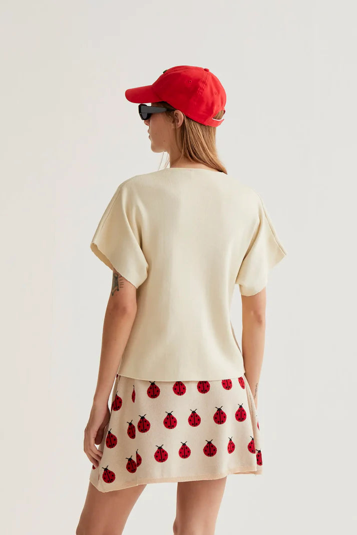 CARDIGAN MEZZA MANICA BEIGE COMPANIA FANTASTICA