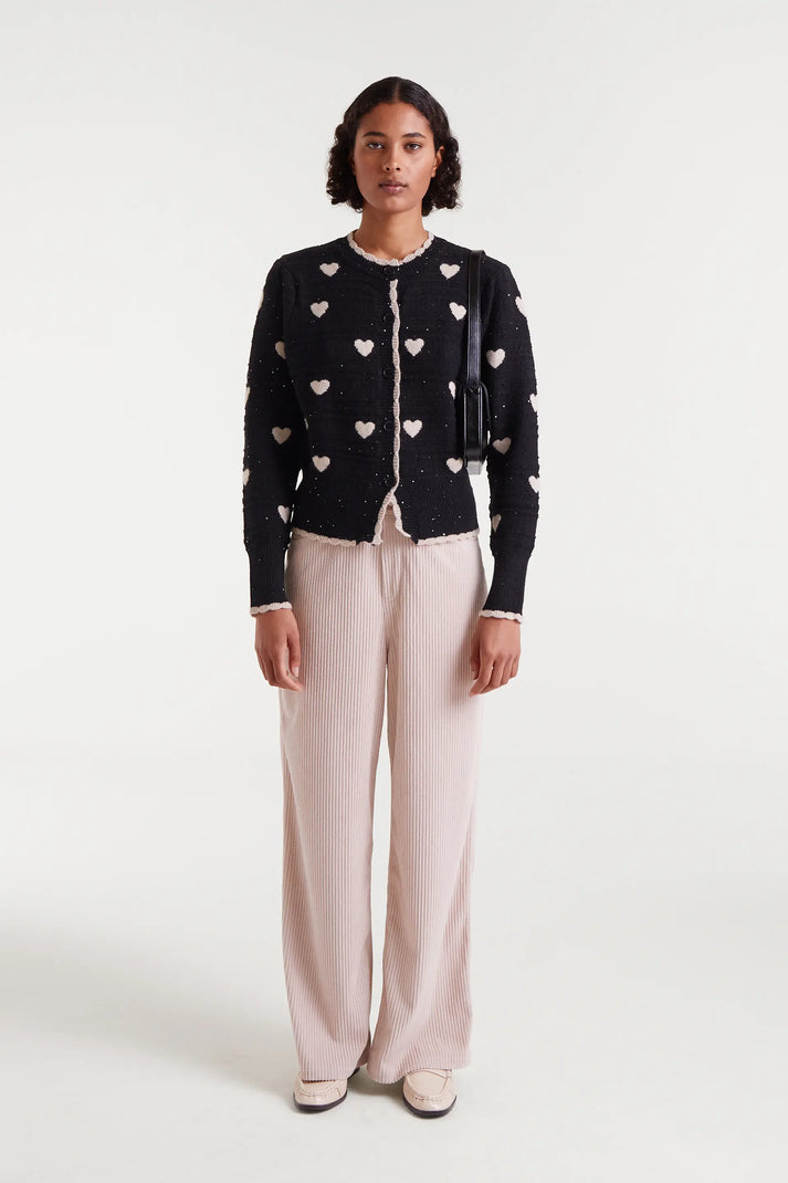 CARDIGAN STAMPA WHITE HEART COMPANIA FANTASTICA