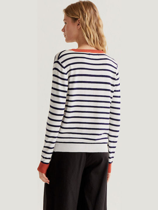 MAGLIA RIGHE BIANCO NERO COMPANIA FANTASTICA