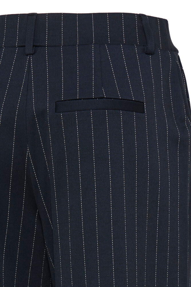 PANTALONE A PALZZA GESSATO BLU BYROWAN B.YOUNG