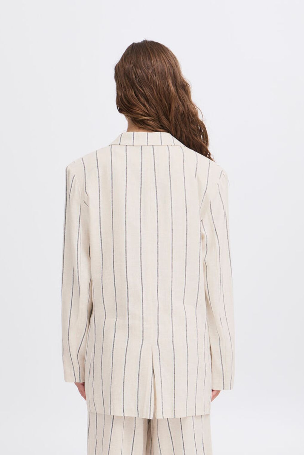 BLAZER MISTO LINO ÉCRU IHLINNO BL ICHI