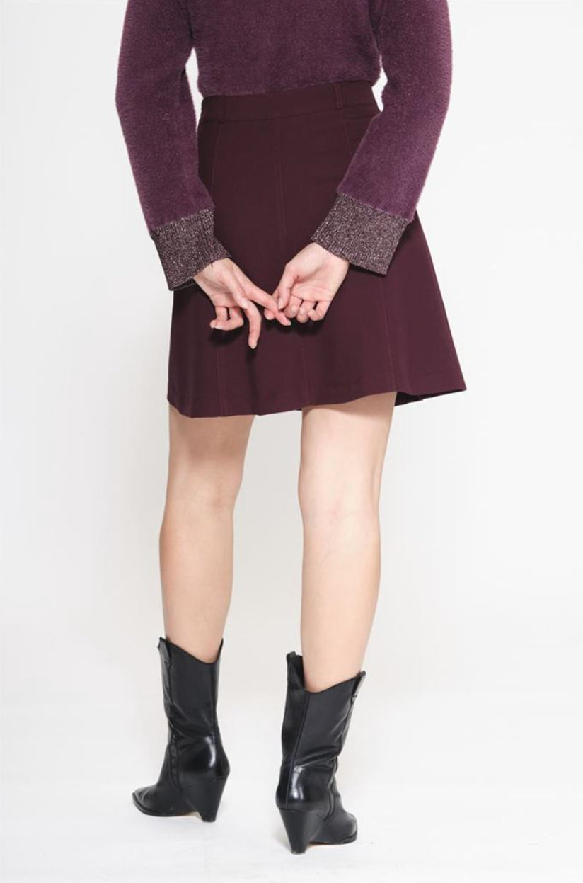 GONNA CORTA KAOS JEANS