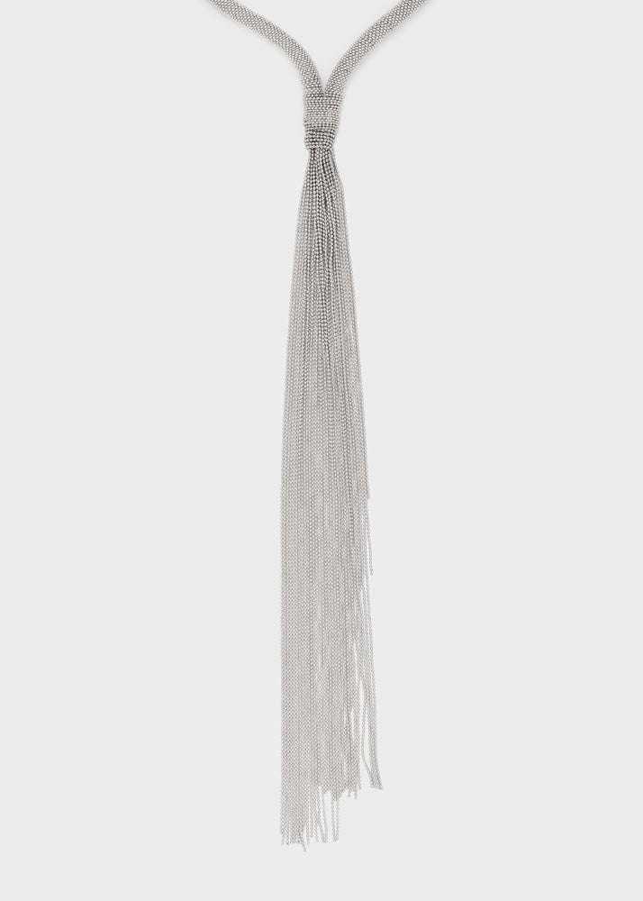 COLLANA  EMMA GIROCOLLO CON FRANGE ARGENTO NALÍ