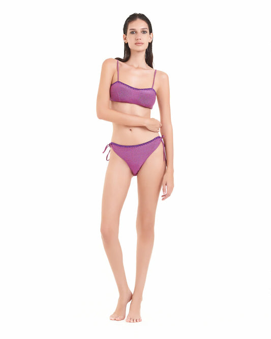 Lurex - Bikini bralette COTEAZUR