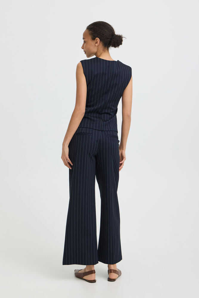 GILET GESSATO BLU BYROWAN B.YOUNG