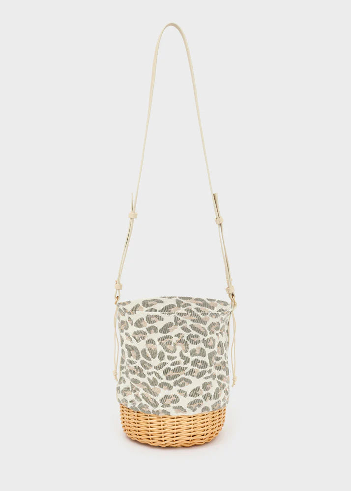 BORSA RIO SECCHIELLO +TRACOLLA NERO/BIANCO NALÌ