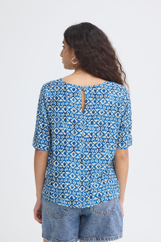 CASACCA  IHMARRAKECH FANTASIA SODALITE BLUE IKAT ICHI