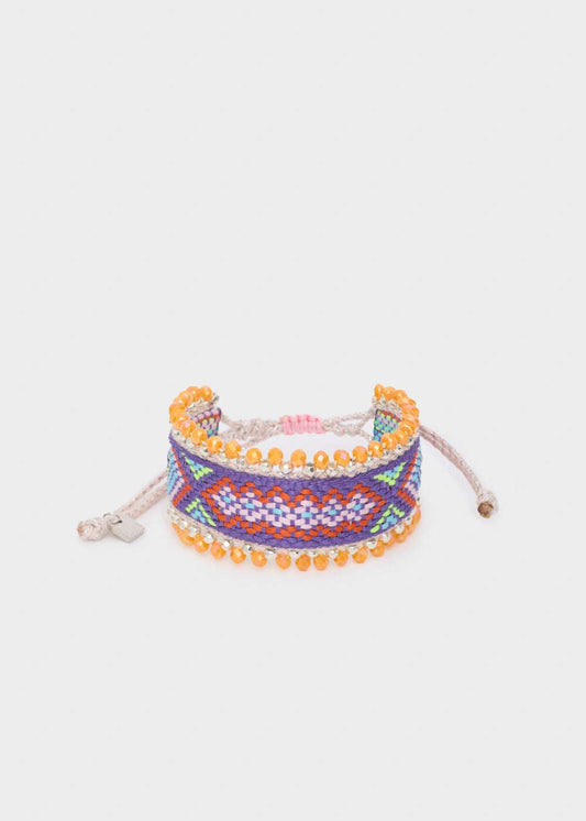BRACCIALE ATLAS INTRECCIATO VIOLA NALÌ