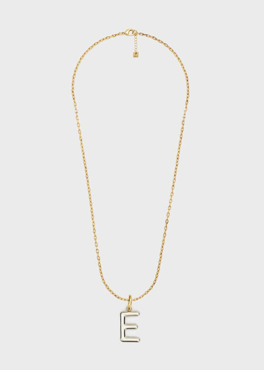 COLLANA LETTERING SMALL E ORO/ARGENTO NALÌ