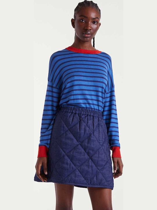 MAGLIA A RIGHE BLU COMPANIA FANTATASICA