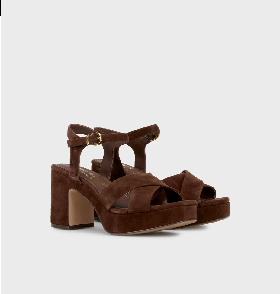 SANDALO GISELLA INCROCIO BEIGE JANET & JANET