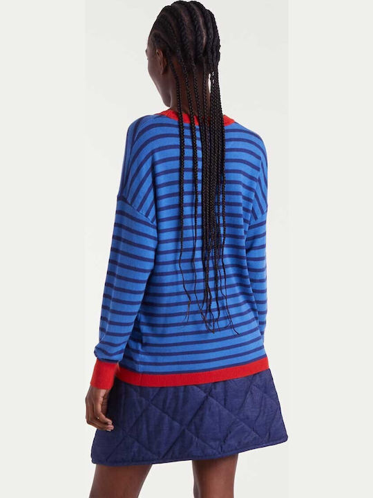 MAGLIA A RIGHE BLU COMPANIA FANTATASICA