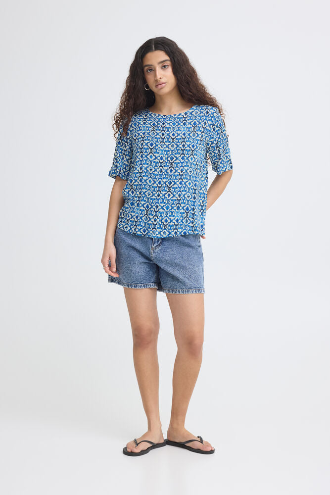 CASACCA  IHMARRAKECH FANTASIA SODALITE BLUE IKAT ICHI