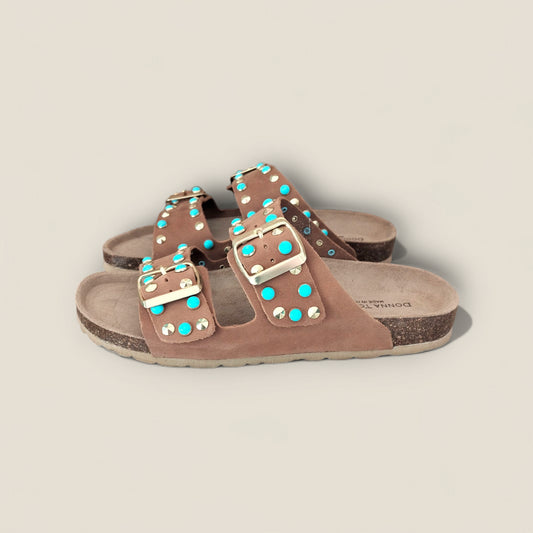 MULES DUE FASCIE DONNA TOSCANA