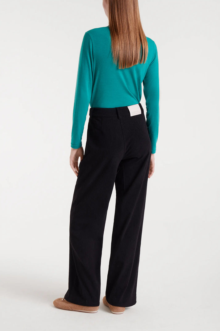 PANTALONE  VELLUTO A COSTE NERO COMPANIA FANTASTICA