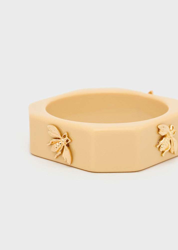 BRACCIALE BEE RIGIDO BEIGE NALÍ