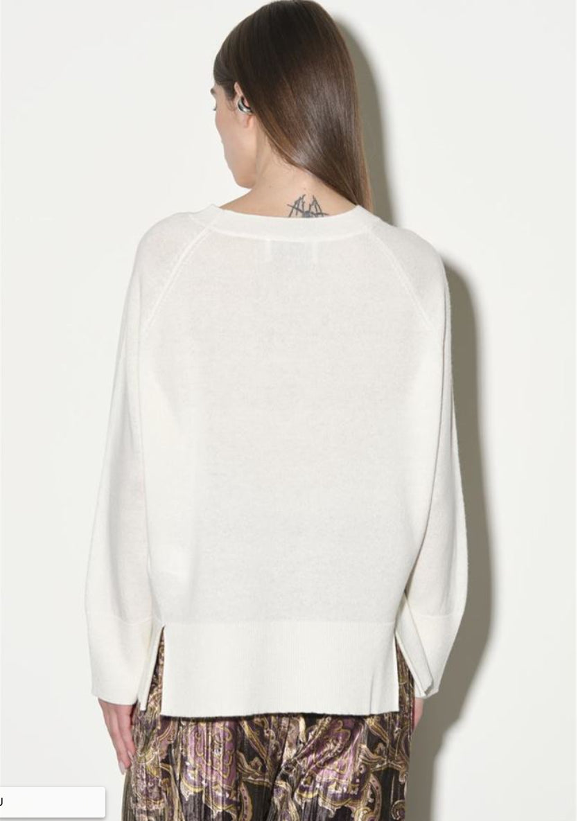 MAGLIA GIROCOLLO PURA LANA BLU KAOS