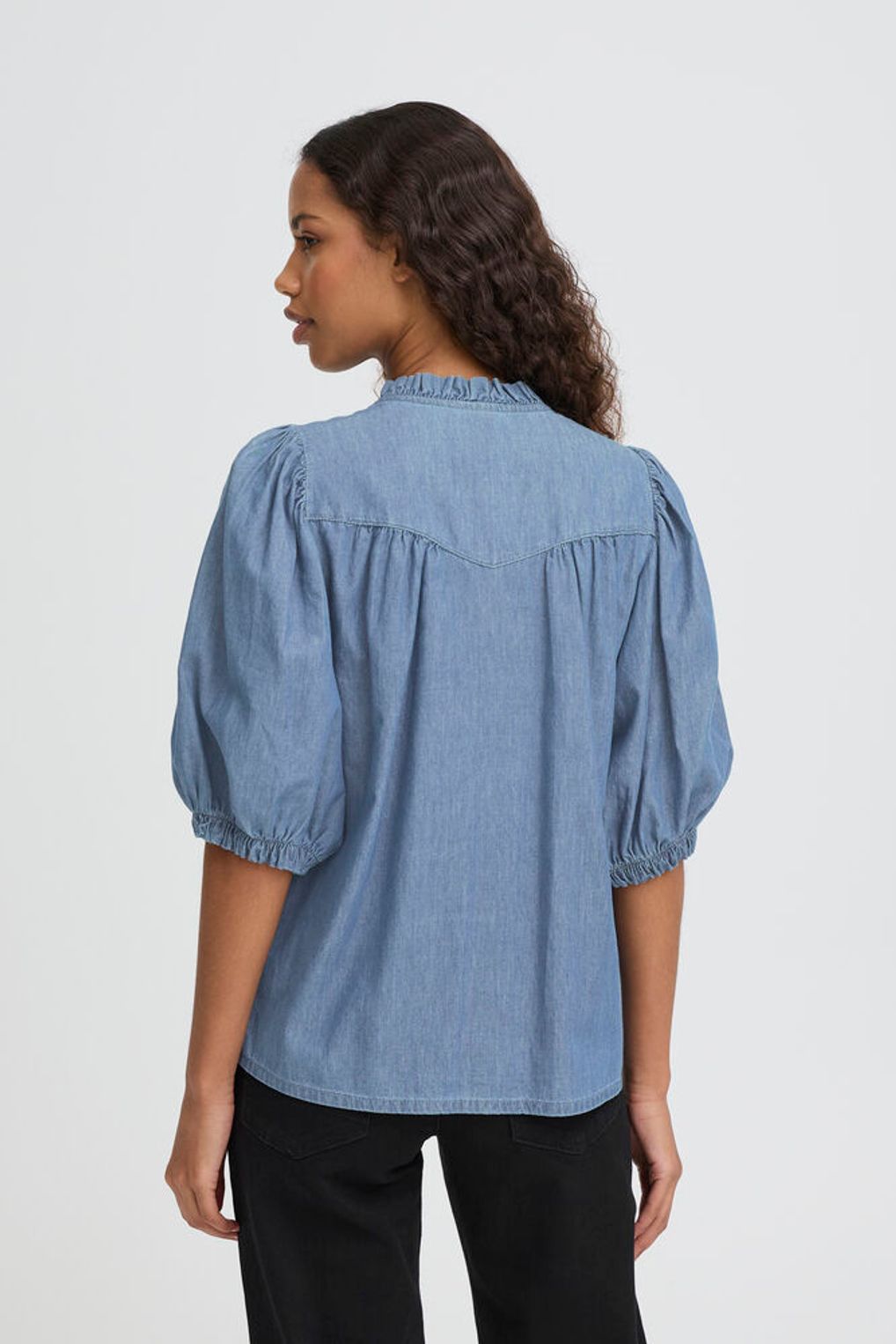 CAMICIA CHAMBRAY MEZZA MANICA IHANCEY SH ICHI