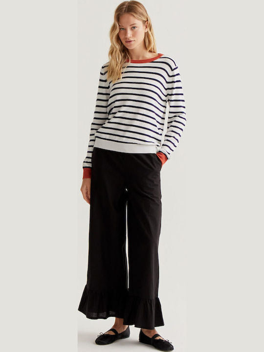 MAGLIA RIGHE BIANCO NERO COMPANIA FANTASTICA