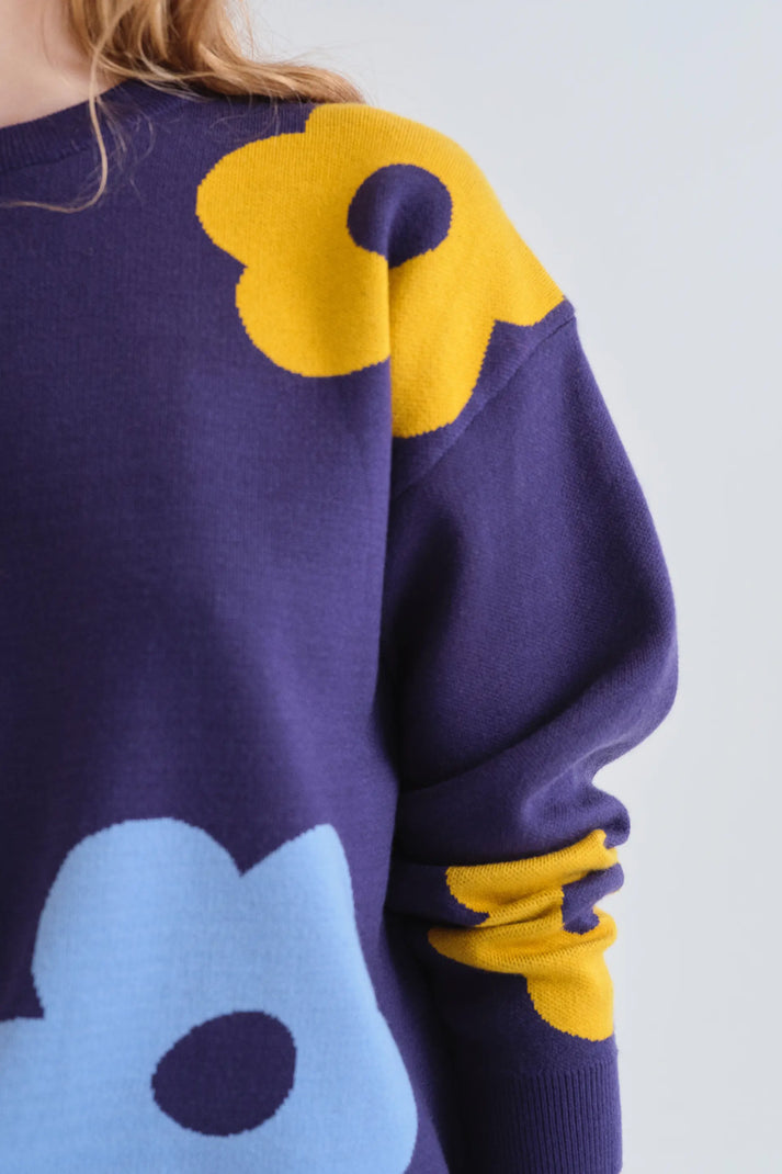 MAGLIA GIROCOLLO JACQUARD EUPHORIA 63C/10212 COMPANIA FANTASTICA