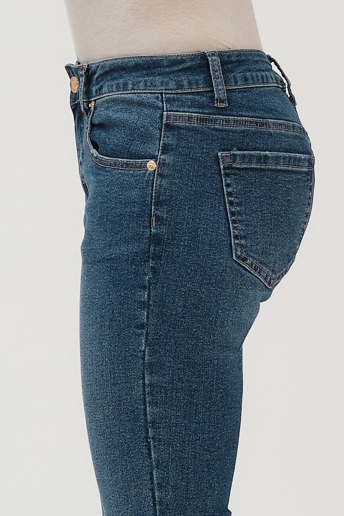 JEANS FLARE MAYA  WHITE WISE