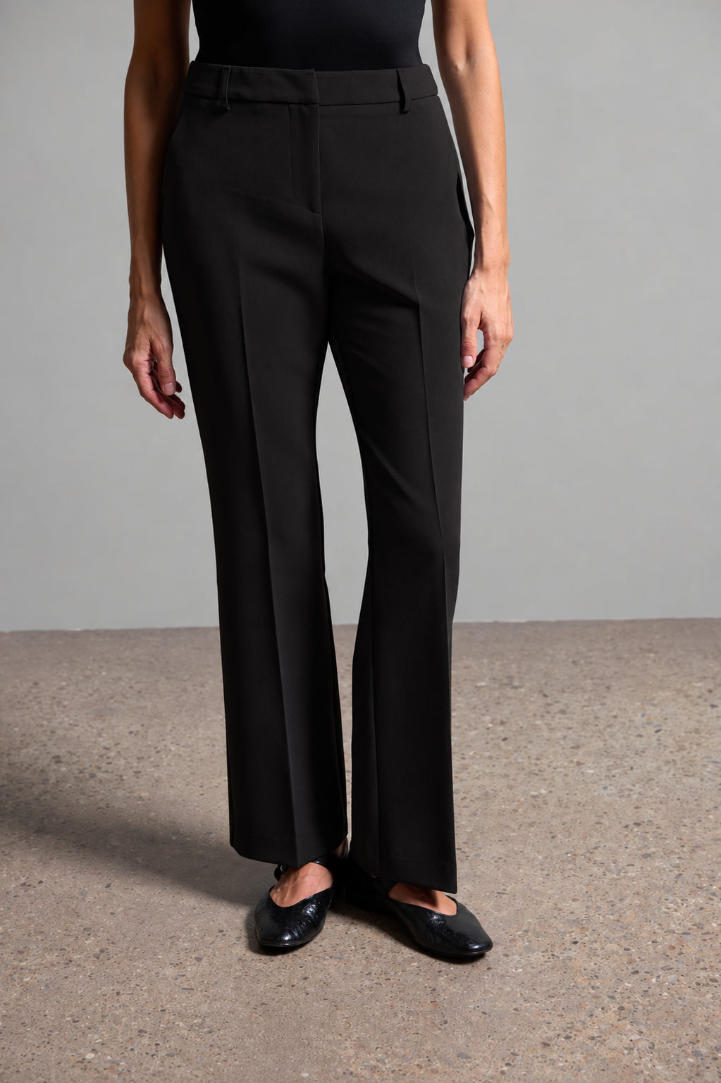 PANTALONI LINEA SLIM NERO KAOS JEANS