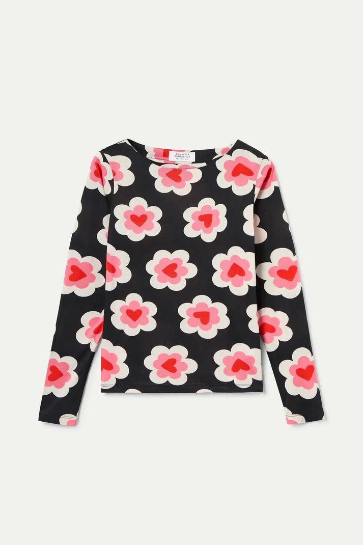T-SHIRT MANICA LUNGA SWEETHEART COMPANIA FANTASTICA