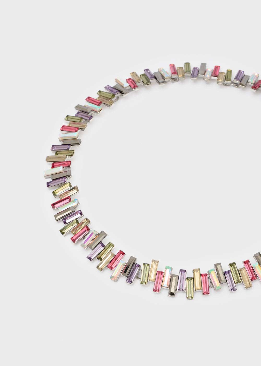 COLLANA NORA GIROCOLLO CON PIETRE ARGENTO NALÌ