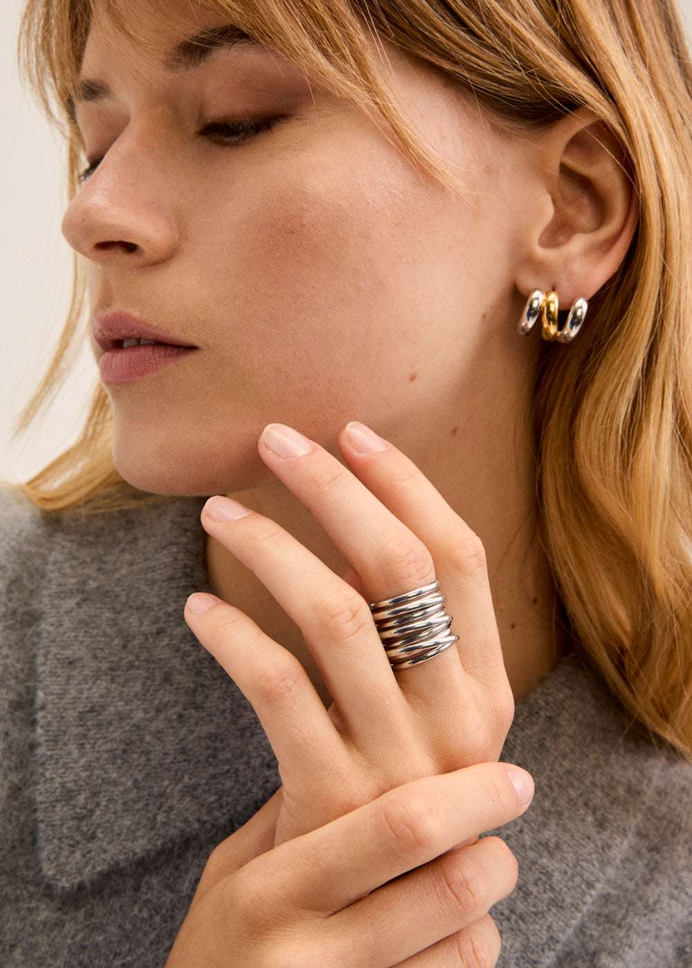 ANELLO SPRING ACC. INO. ARGENTO NALÍ