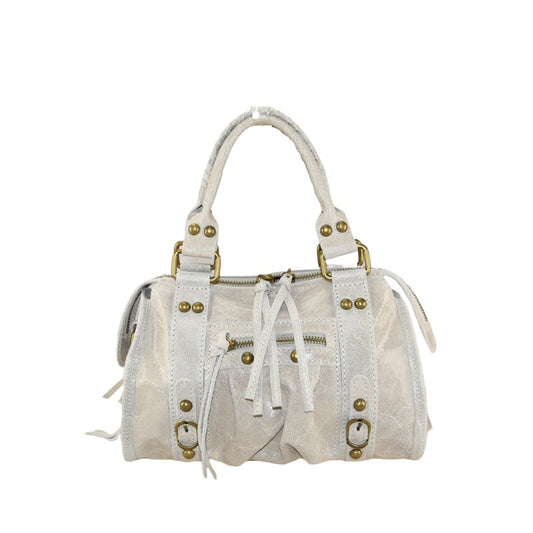 Borsa Bauletto "Rebel Glam" ghiaccio SARTORIA REVERBERI