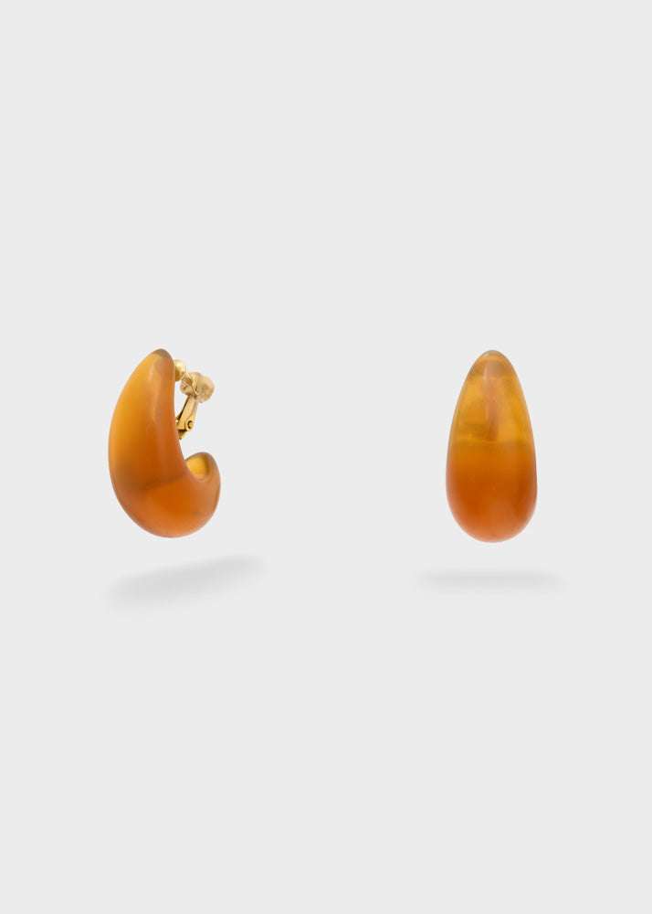 ORECCHINI WHITNEY CON CLIP ARANCIO NALÍ