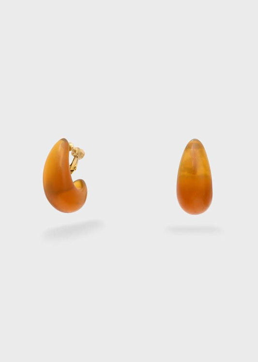 ORECCHINI WHITNEY CON CLIP ARANCIO NALÍ