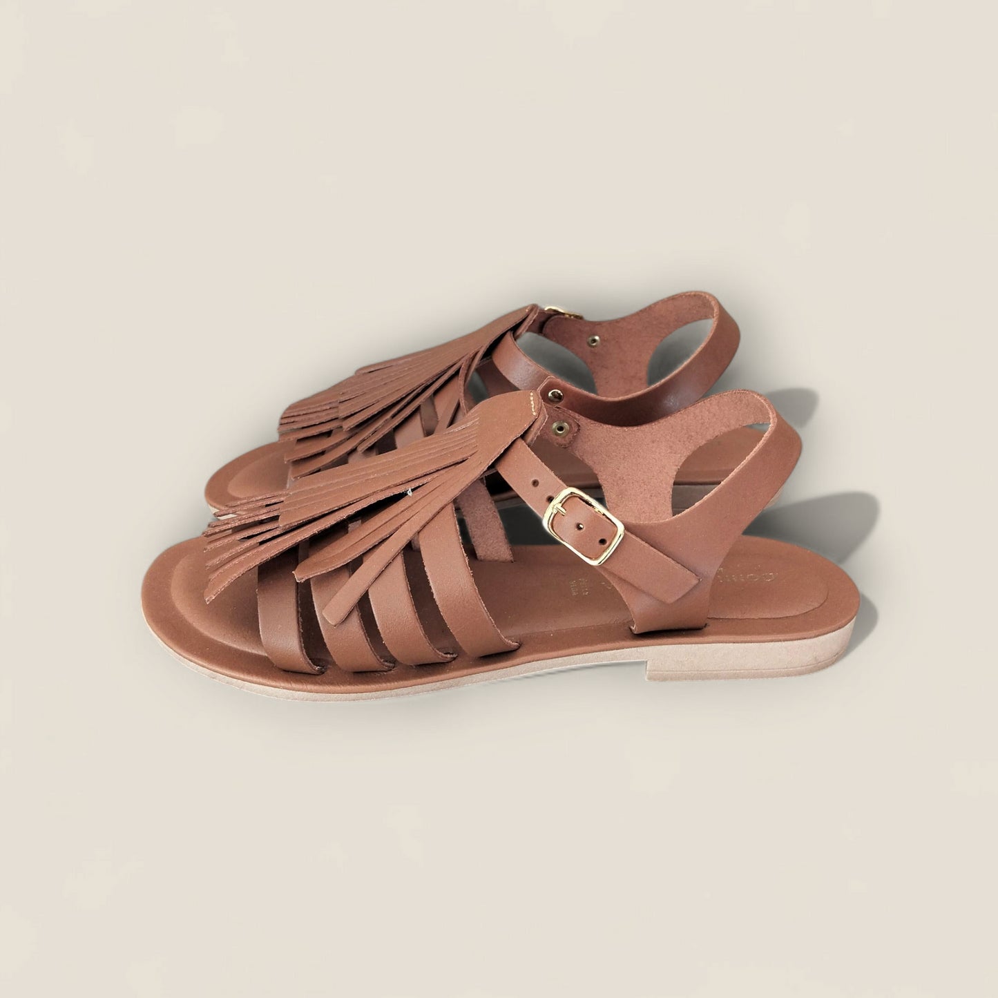 SANDALO FLAT FRANGIA DONNA TOSCANA