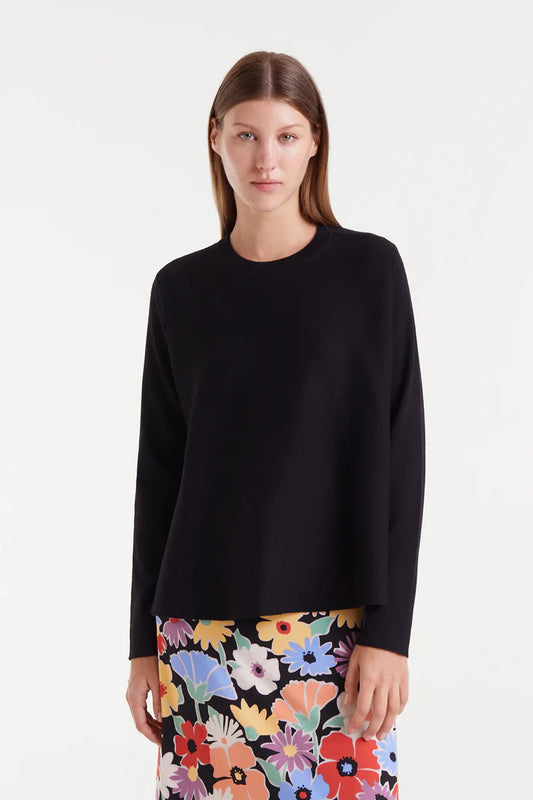 MAGLIA NERA SVASATA COMPANIA FANTASTICA