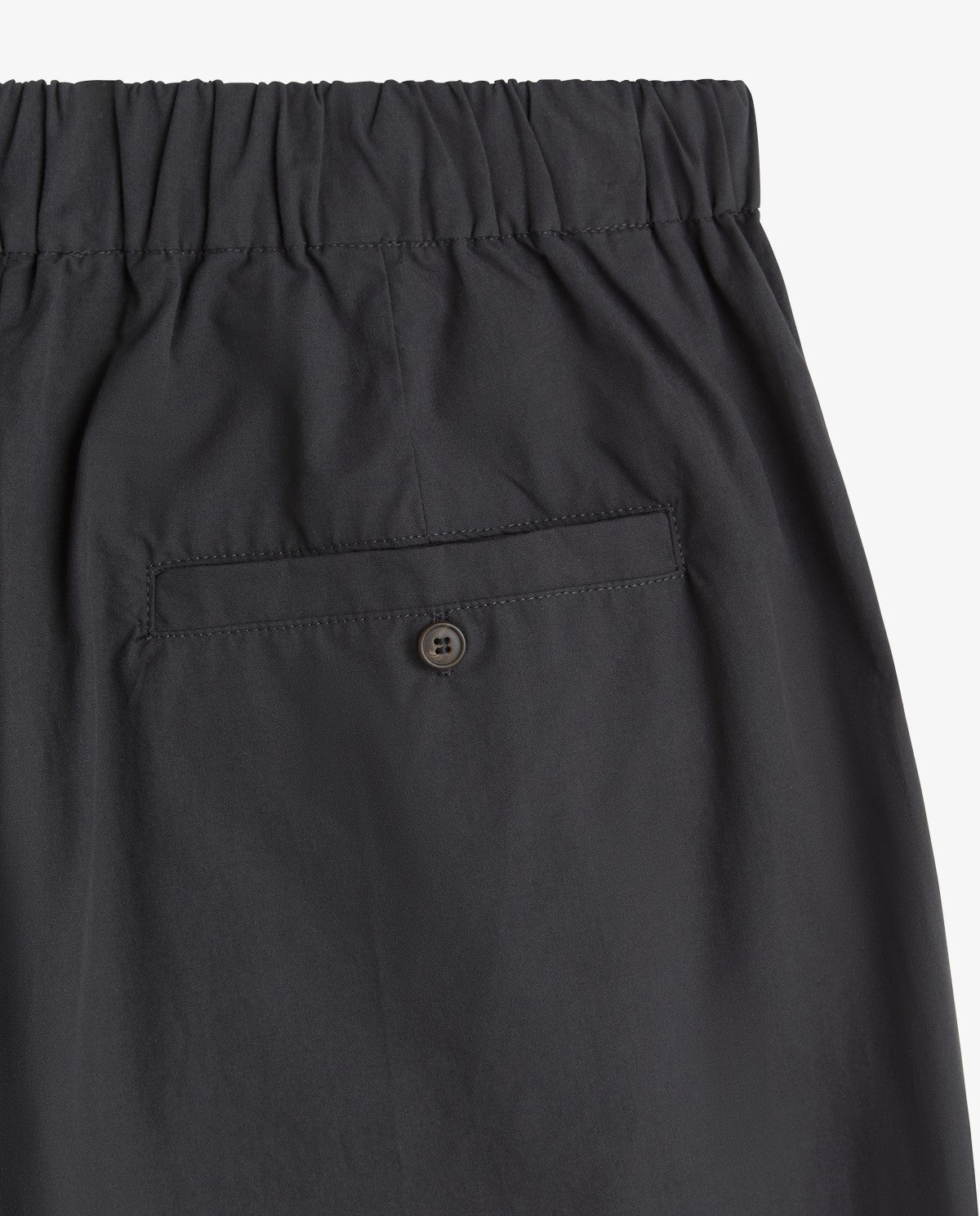 PANTALONI DRITTI IN POPELINE BLU YERSE