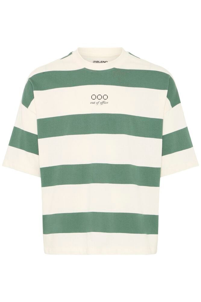 BHKAVEH STRIPE S/S TEE BLEND HE